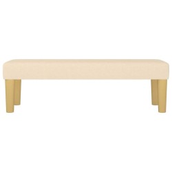 banc Crème 100 x 30 x 30 cm tissu 562056562056