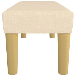 banc Crème 100 x 30 x 30 cm tissu 562056562056
