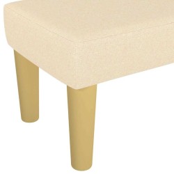 banc Crème 100 x 30 x 30 cm tissu 562056562056