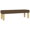 Banc Marron foncé 100x30x30 cm Tissu 562057562057