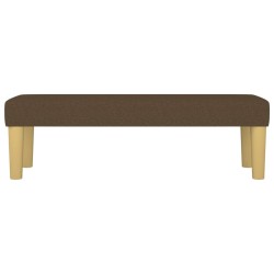 Banc Marron foncé 100x30x30 cm Tissu 562057562057