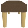 Banc Marron foncé 100x30x30 cm Tissu 562057562057