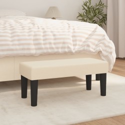 Banc Crème 70x30x30 cm Tissu 562060562060