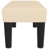 Banc Crème 70x30x30 cm Tissu 562060562060