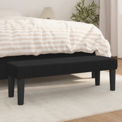 Banc Noir 100x30x30 cm Tissu 562061562061