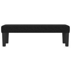 Banc Noir 100x30x30 cm Tissu 562061562061