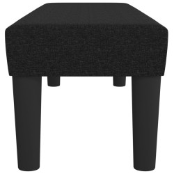 Banc Noir 100x30x30 cm Tissu 562061562061