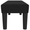 Banc Noir 100x30x30 cm Tissu 562061562061
