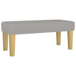 Banc Gris clair 70x30x30 cm Tissu 562062562062