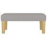 Banc Gris clair 70x30x30 cm Tissu 562062562062