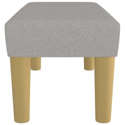 Banc Gris clair 70x30x30 cm Tissu 562062562062