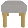 Banc Gris clair 70x30x30 cm Tissu 562062562062