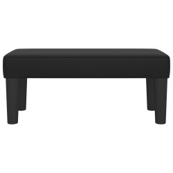 Banc Noir 70x30x30 cm Similicuir 562063562063