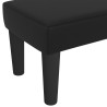 Banc Noir 70x30x30 cm Similicuir 562063562063