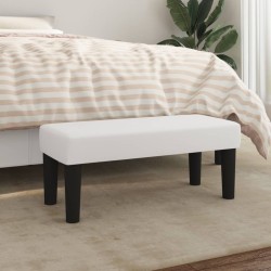 Banc Blanc 70x30x30 cm Similicuir 562064562064
