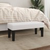 Banc Blanc 70x30x30 cm Similicuir 562064562064