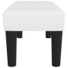 Banc Blanc 70x30x30 cm Similicuir 562064562064