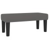 Banc Gris 70x30x30 cm Similicuir 562065562065