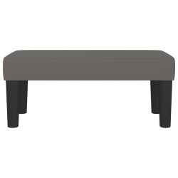 Banc Gris 70x30x30 cm Similicuir 562065562065