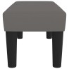 Banc Gris 70x30x30 cm Similicuir 562065562065