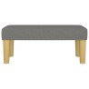Banc Gris foncé 70x30x30 cm Tissu 562066562066