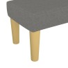Banc Gris foncé 70x30x30 cm Tissu 562066562066