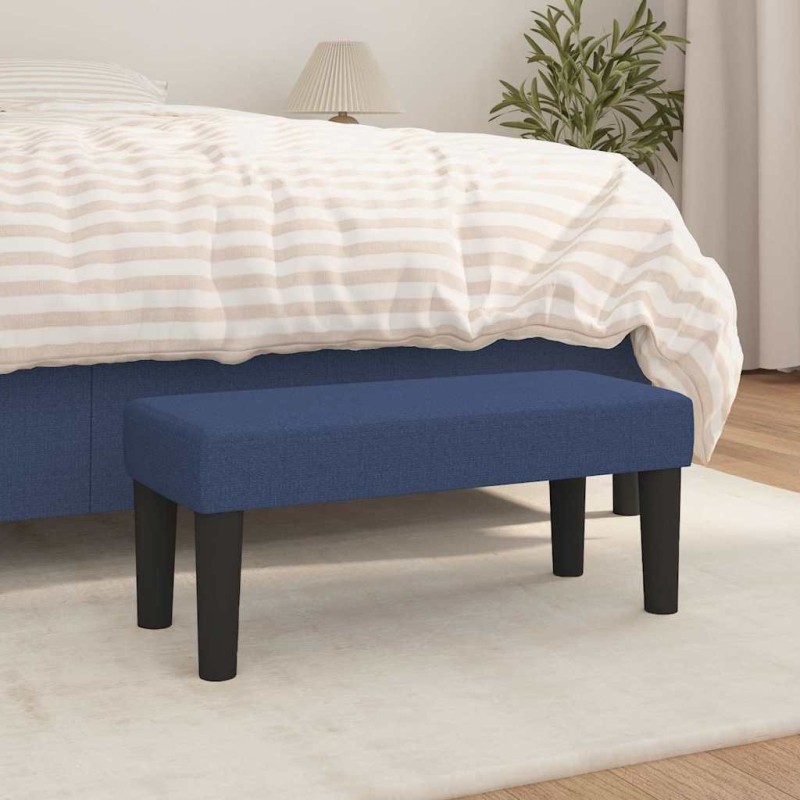 banc Bleu 70 x 30 x 30 cm tissu 562067562067