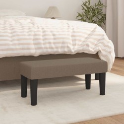 banc Taupe 70 x 30 x 30 cm tissu 562068562068