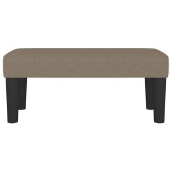 banc Taupe 70 x 30 x 30 cm tissu 562068562068