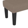banc Taupe 70 x 30 x 30 cm tissu 562068562068