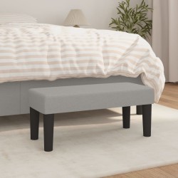 Banc Gris clair 70x30x30 cm Tissu 562070562070