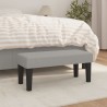 Banc Gris clair 70x30x30 cm Tissu 562070562070
