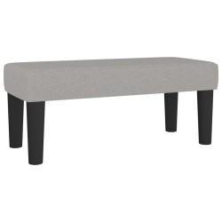 Banc Gris clair 70x30x30 cm Tissu 562070562070