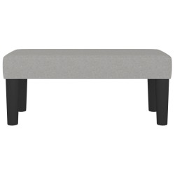 Banc Gris clair 70x30x30 cm Tissu 562070562070