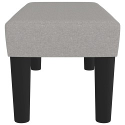 Banc Gris clair 70x30x30 cm Tissu 562070562070