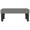 Banc Gris foncé 70x30x30 cm Tissu 562071562071