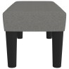 Banc Gris foncé 70x30x30 cm Tissu 562071562071