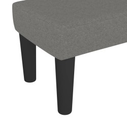 Banc Gris foncé 70x30x30 cm Tissu 562071562071