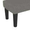 Banc Gris foncé 70x30x30 cm Tissu 562071562071
