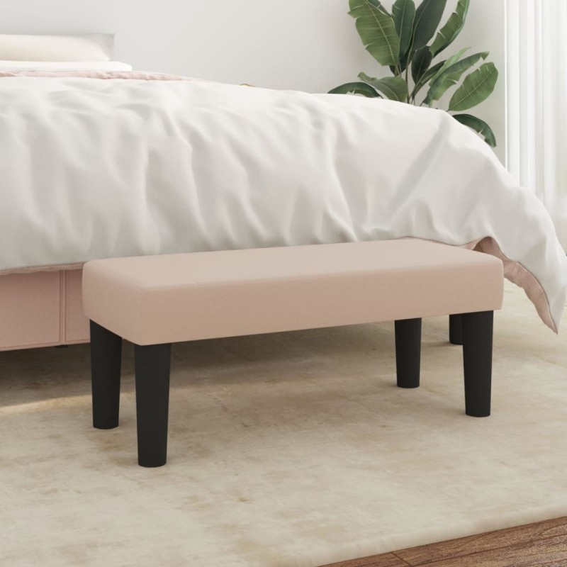 Banc Cappuccino 70x30x30 cm Similicuir 562072562072