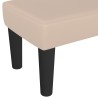 Banc Cappuccino 70x30x30 cm Similicuir 562072562072