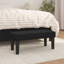 Banc Noir 70x30x30 cm Tissu 562073562073
