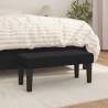 Banc Noir 70x30x30 cm Tissu 562073562073