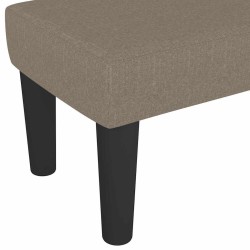 banc Taupe 100 x 30 x 30 cm tissu 562074562074
