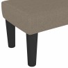 banc Taupe 100 x 30 x 30 cm tissu 562074562074