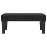 Banc Noir 70x30x30 cm Velours 562075562075