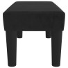 Banc Noir 70x30x30 cm Velours 562075562075