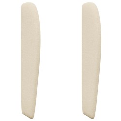 Oreille de tête de lit Crème 80 x 23 x 6 cm tissu 562076562076