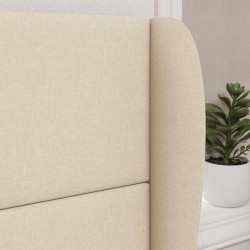 Oreille de tête de lit Crème 80 x 23 x 6 cm tissu 562076562076