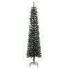 Sapin de Noël artificiel mince avec support Vert 240 cm PVC 562077562077